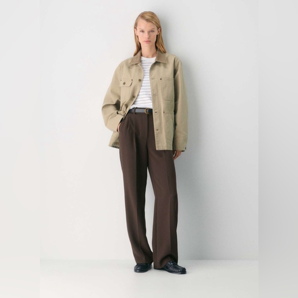 Aritzia Pants - Aritzia Wilfred Effortless Crepe Trousers